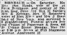 OBIT - Hinda (Annie Kliener) [Mtl. Gazette 1950-05-15  P 31]