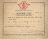 Sayde (Sadie) Cutler Honours Card for 7th Grade Writing [Strathearn School 1916-06]